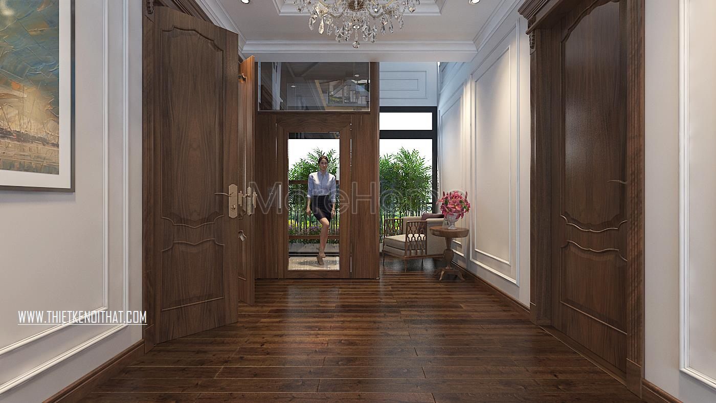 Thiết kế nội thất biệt thự Vinhomes GreenBay HL30 